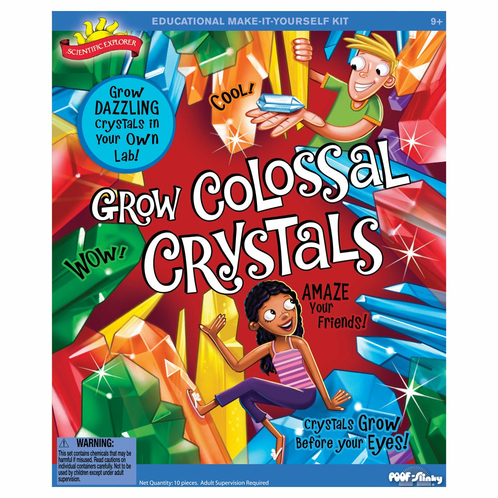 Science & Discovery | Scientific Explorer Colossal Crystal Growing Kit Learning & Development Science & Discovery