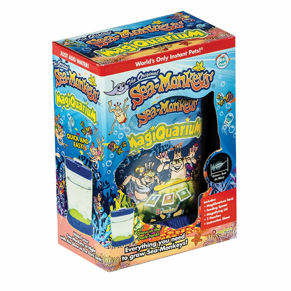 Science & Discovery | Sea-Monkeys Original Magiquarium Glow-In-The-Dark Aquarium Kit Learning & Development Science & Discovery