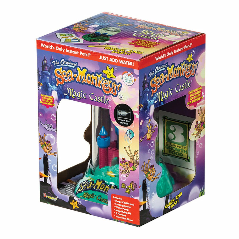 Science & Discovery | The Original Sea-Monkeys Magic Castle Kit – Complete Aquatic Habitat Set Learning & Development Science & Discovery