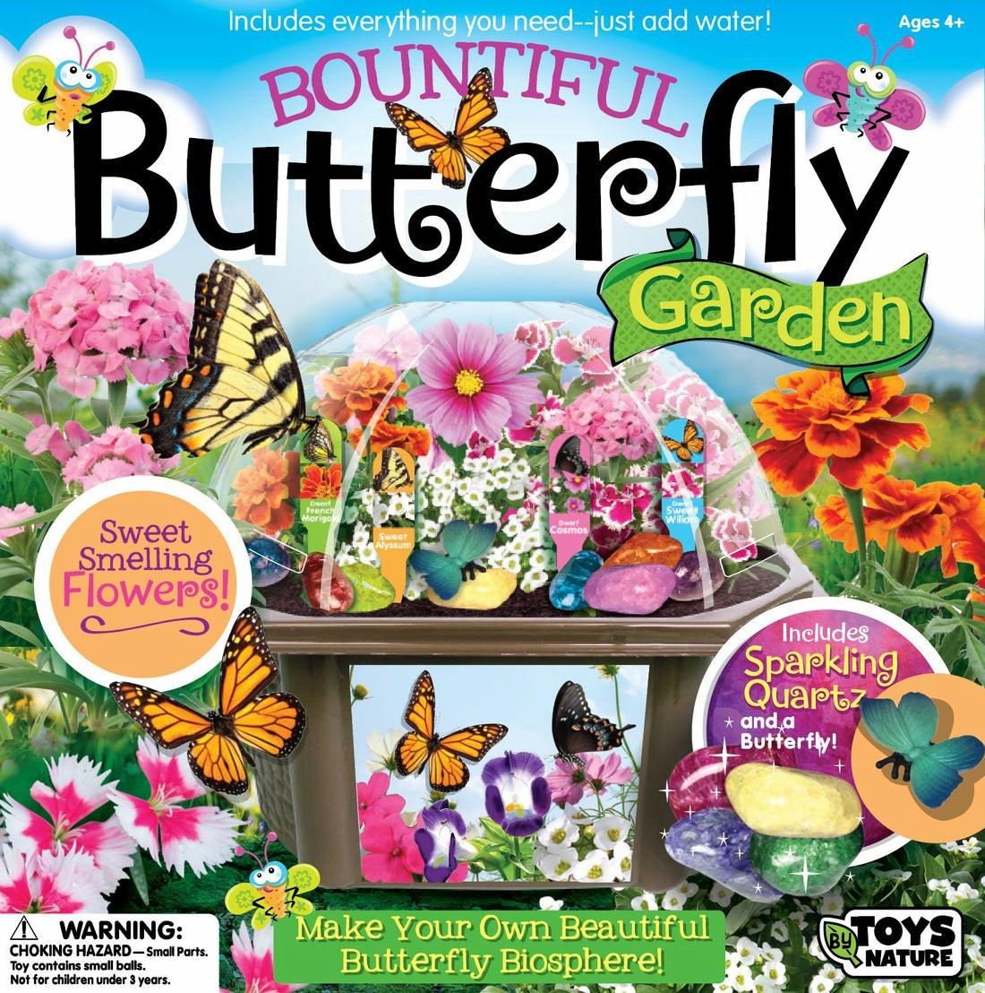 Science & Discovery | Toys By Nature Bountiful Butterfly Garden Biosphere Terrarium Kit Learning & Development Science & Discovery