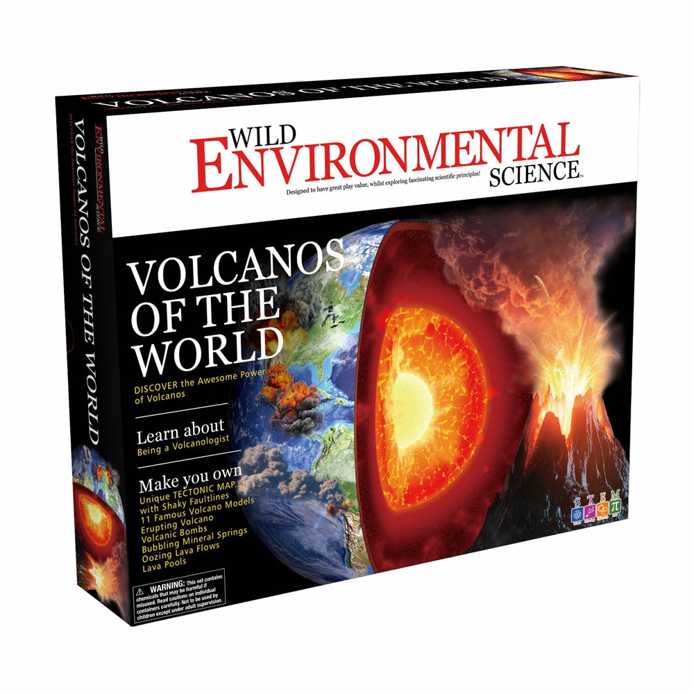 Science & Discovery | Wild! Science Volcanos Of The World Educational Science Kit Learning & Development Science & Discovery