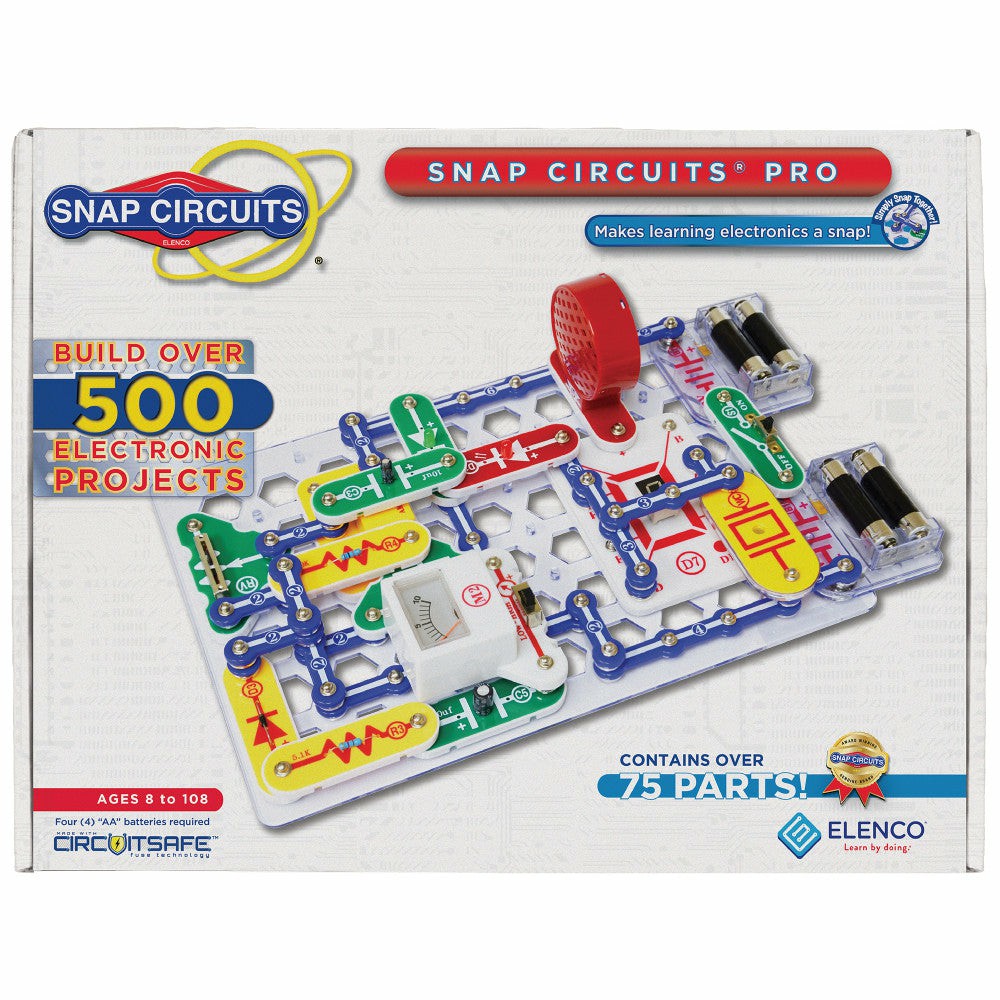 Science Toys | Elenco Snap Circuits Pro Sc-500 – Electronics Exploration Kit S.T.E.A.M Toys Science Toys