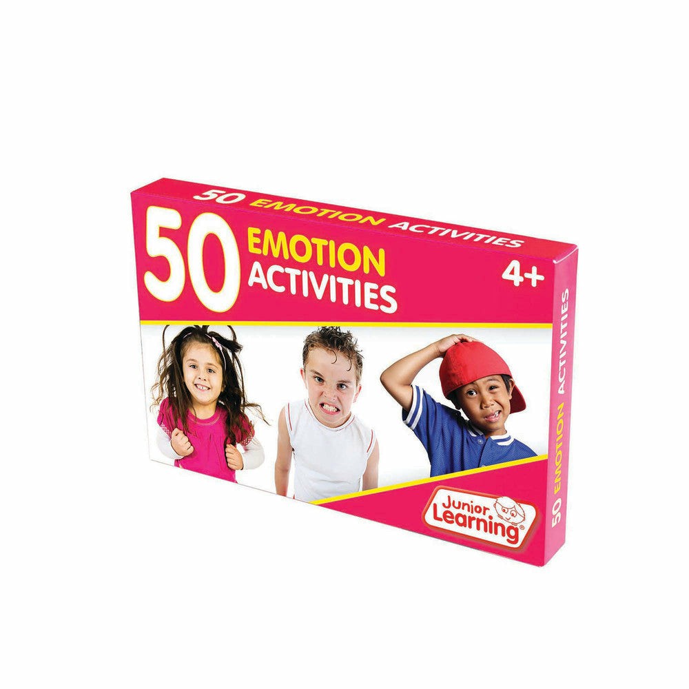 Social & Emotional Skills | Junior Learning 50 Emotion Activities – Interactive Emotional Learning Set For Ages 4-5 Learning & Development Social & Emotional Skills