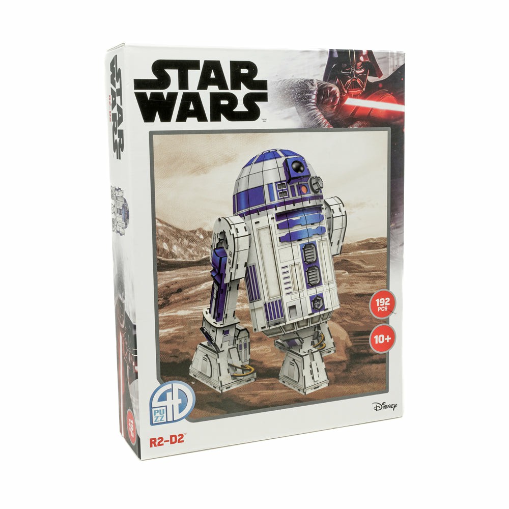 Star Wars | 4D Cityscape Star Wars R2D2 192-Piece Paper Model Kit Action Figures & Playsets Star Wars