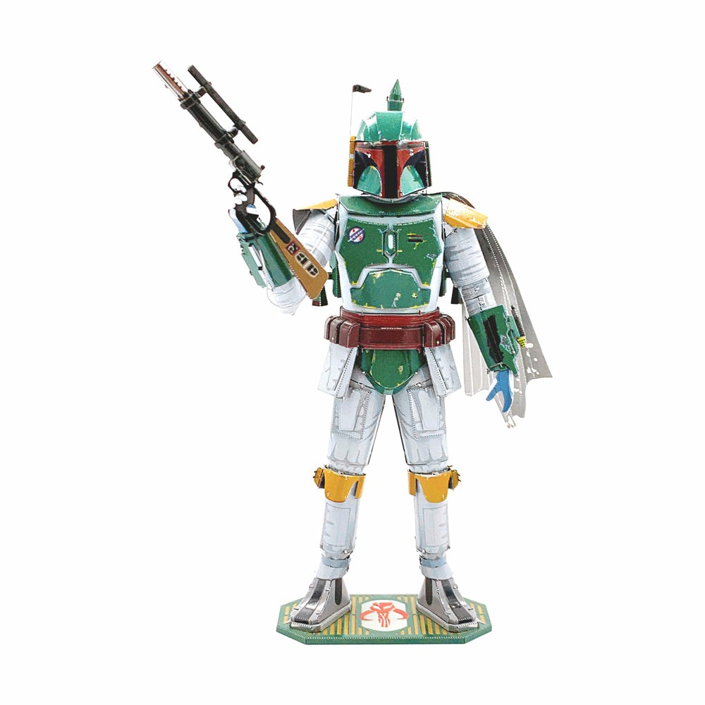 Star Wars | Fascinations Metal Earth Iconx – Star Wars Boba Fett 3D Metal Model Kit Action Figures & Playsets Star Wars