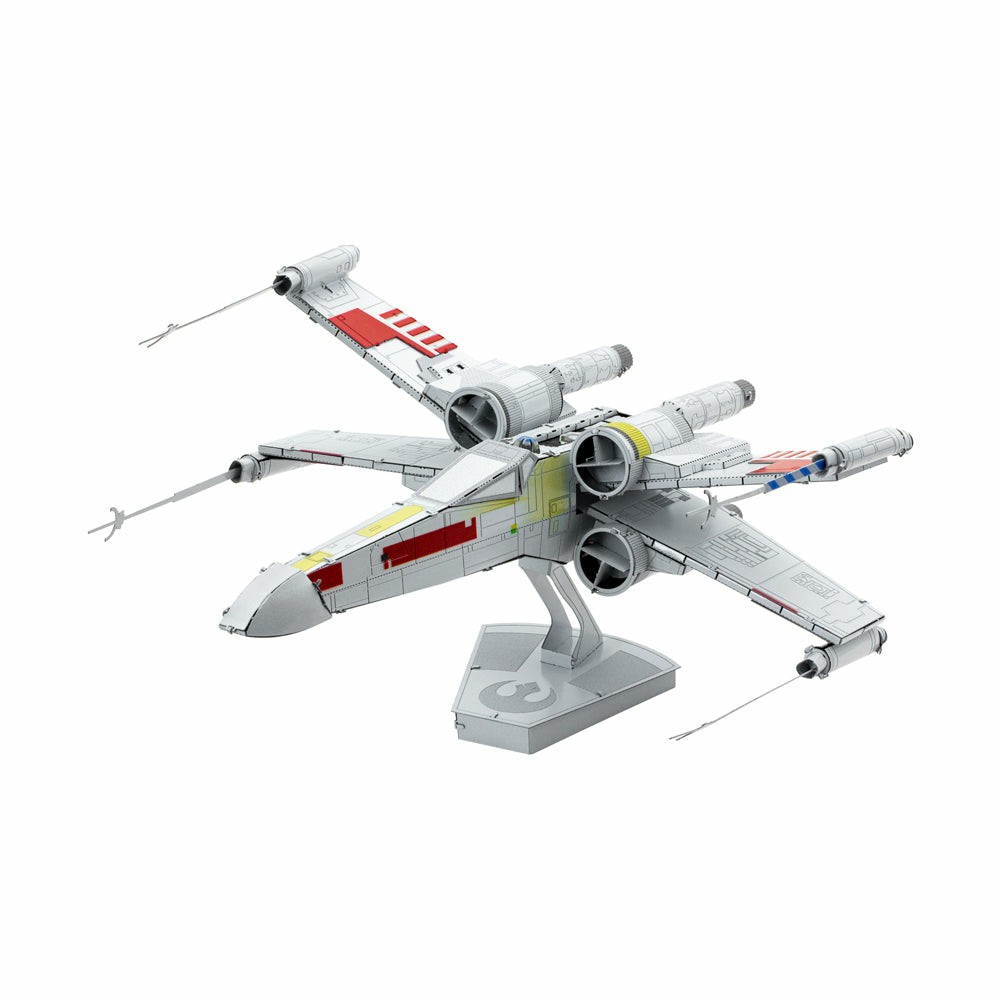 Star Wars | Fascinations Metal Earth Iconx – Star Wars X-Wing Starfighter 3D Metal Model Kit Action Figures & Playsets Star Wars