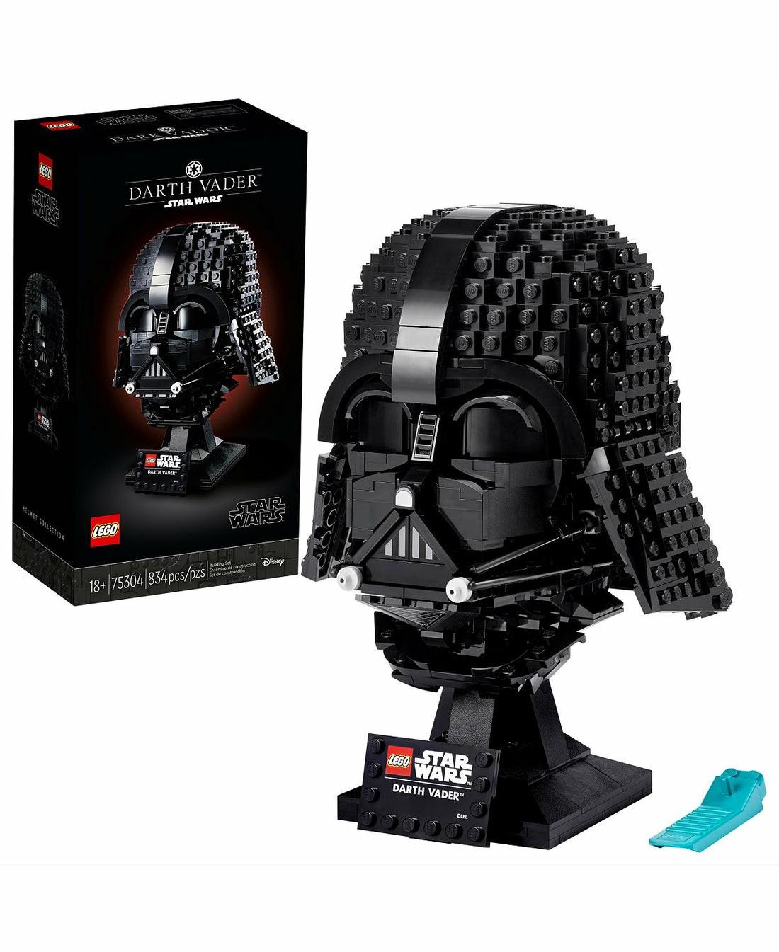 Star Wars | Lego Star Wars Darth Vader Helmet 834-Piece Collectible Building Kit Action Figures & Playsets Star Wars