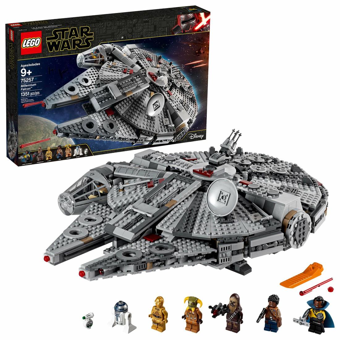 Star Wars | Lego Star Wars Millennium Falcon Building Kit – Rise Of Skywalker 1351 Pieces Action Figures & Playsets Star Wars