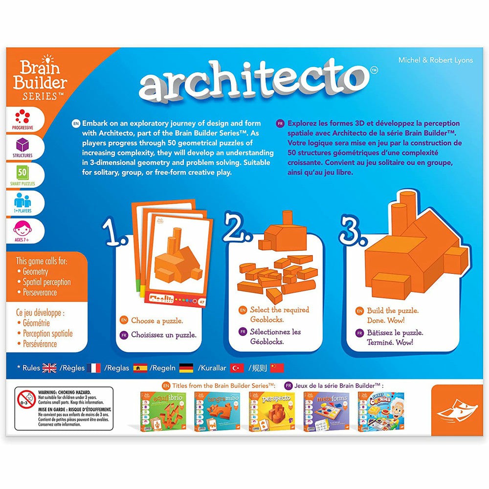 Strategy Games | Architecto Brain Builder Series Spatial Logic Game By Foxmind Games & Puzzles Strategy Games