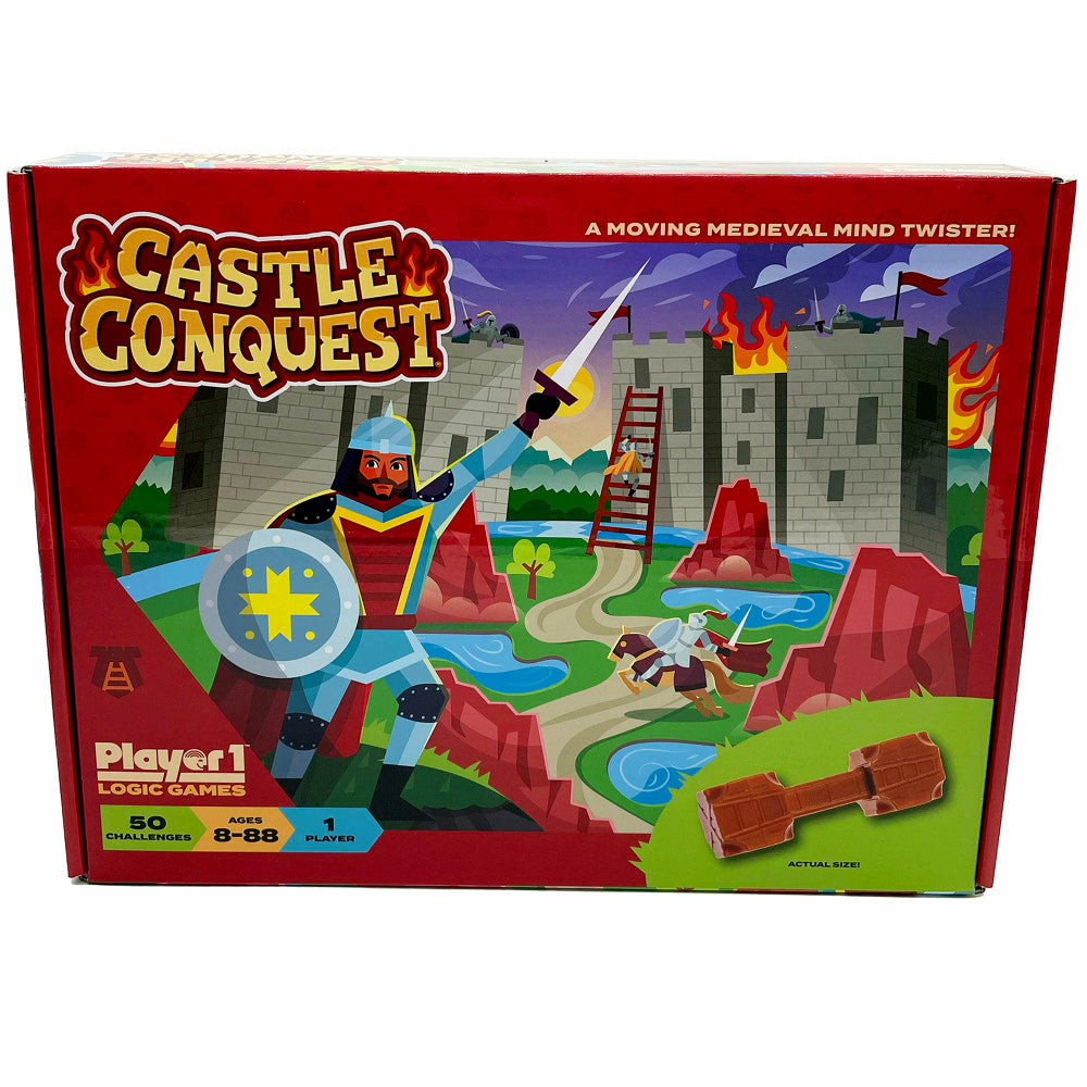 Strategy Games | Castle Conquest Logic Puzzle Game – Single Player Challenge Games & Puzzles Strategy Games