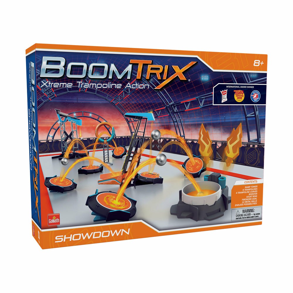 Strategy Games | Goliath Boomtrix Xtreme Trampoline Action Showdown Set Games & Puzzles Strategy Games