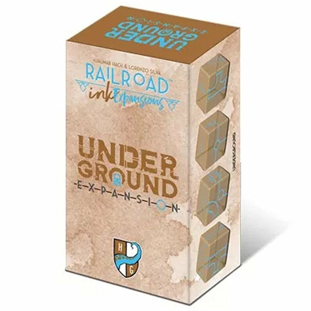 Strategy Games | Railroad Ink: Underground Expansion Strategy Game Pack Games & Puzzles Strategy Games