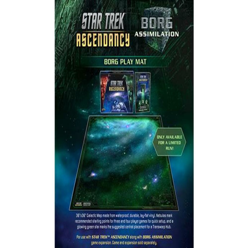 Strategy Games | Star Trek: Ascendancy Borg Play Mat For Galactic Strategy Games & Puzzles Strategy Games