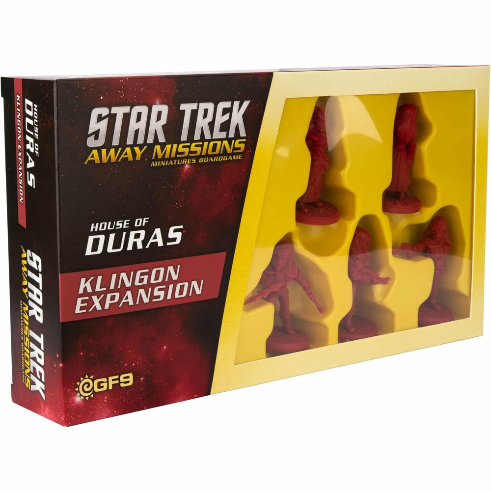 Strategy Games | Star Trek Away Missions: House Of Duras Klingon Expansion Strategy Board Game Games & Puzzles Strategy Games