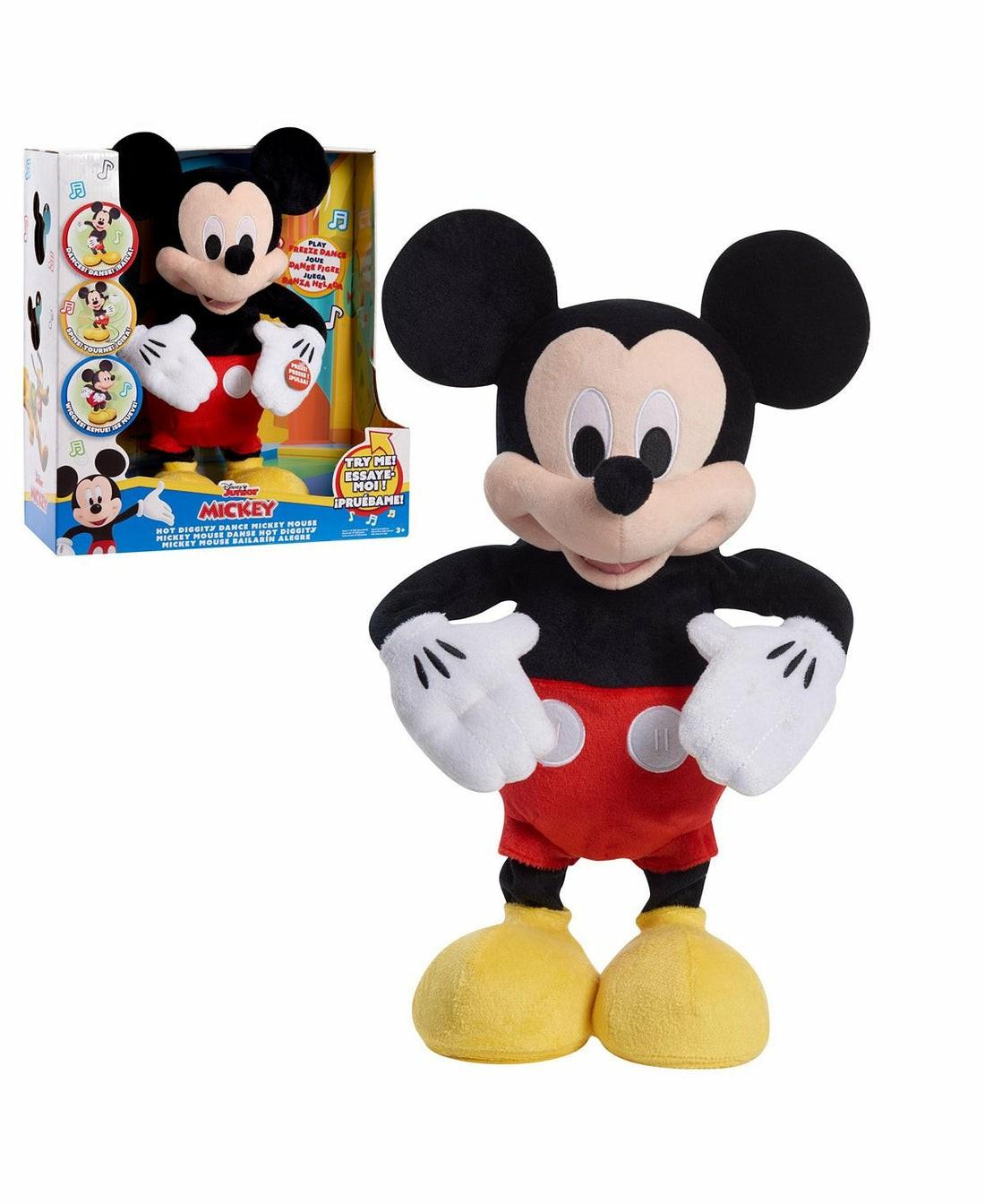 Stuffed Animals | Disney Junior Hot Diggity Dance Mickey Plush – Interactive Dancing Toy Dolls & Stuffed Animals Stuffed Animals