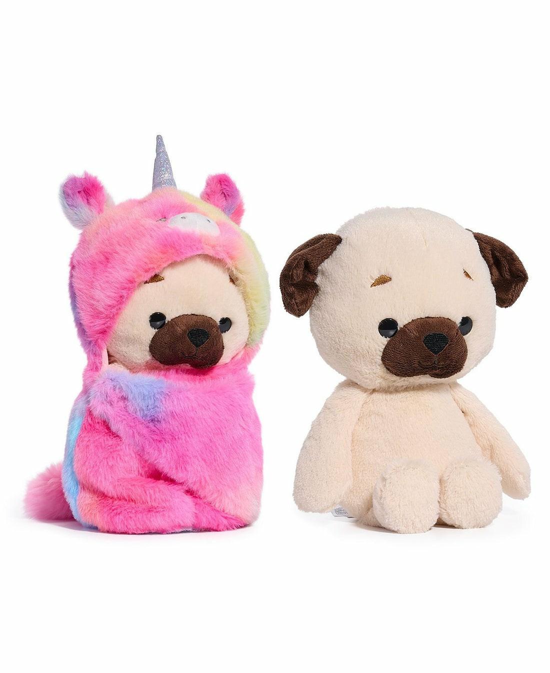 Stuffed Animals | Geoffrey’s Toy Box 10 Inch Cozie Friends Pug Unicorn Plush – Exclusive At Macy’s Dolls & Stuffed Animals Stuffed Animals