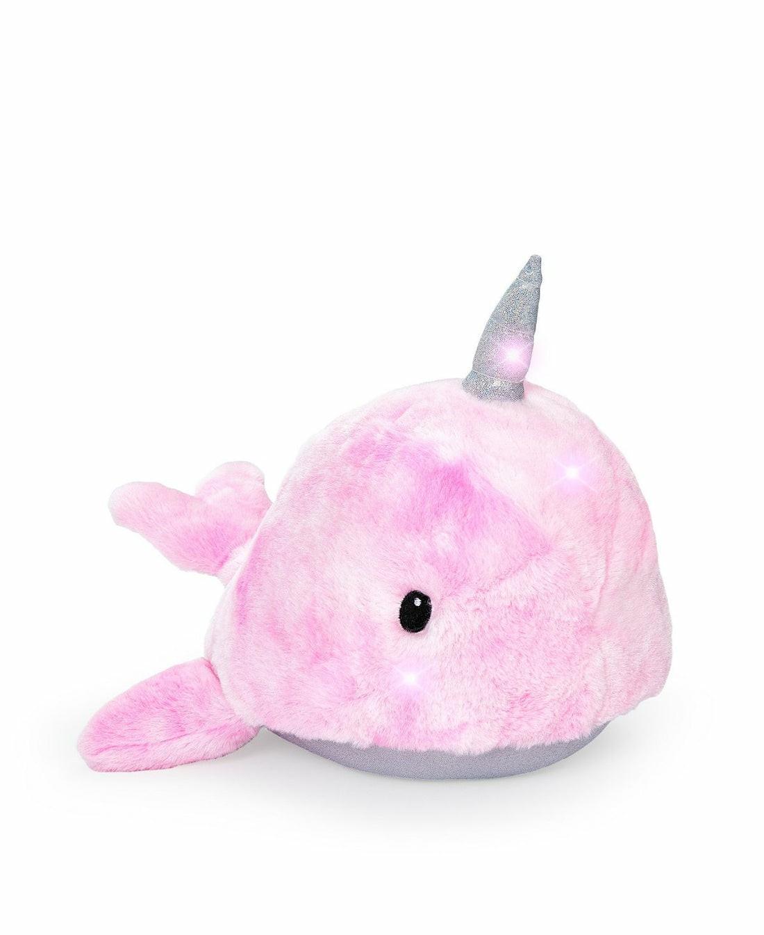 Stuffed Animals | Geoffrey’s Toy Box 17-Inch Interactive Narwhal Plush With Led Lights And Sounds Dolls & Stuffed Animals Stuffed Animals