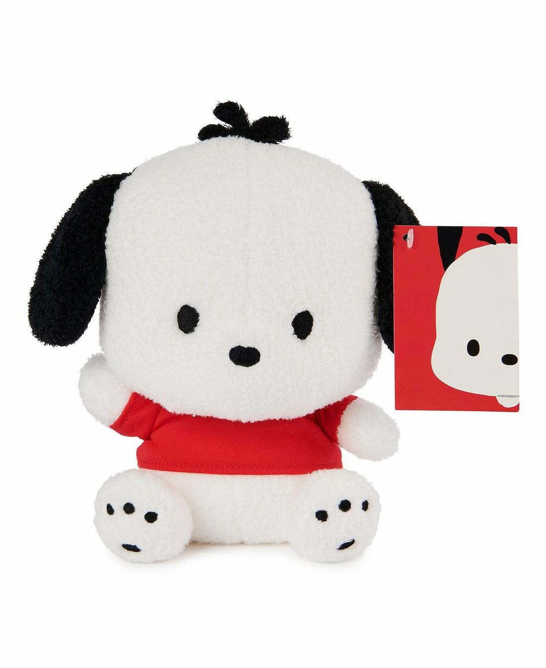 Stuffed Animals | Gund Sanrio Hello Kitty 6 Inch Pochacco Plush – White And Black Puppy Stuffed Animal Dolls & Stuffed Animals Stuffed Animals