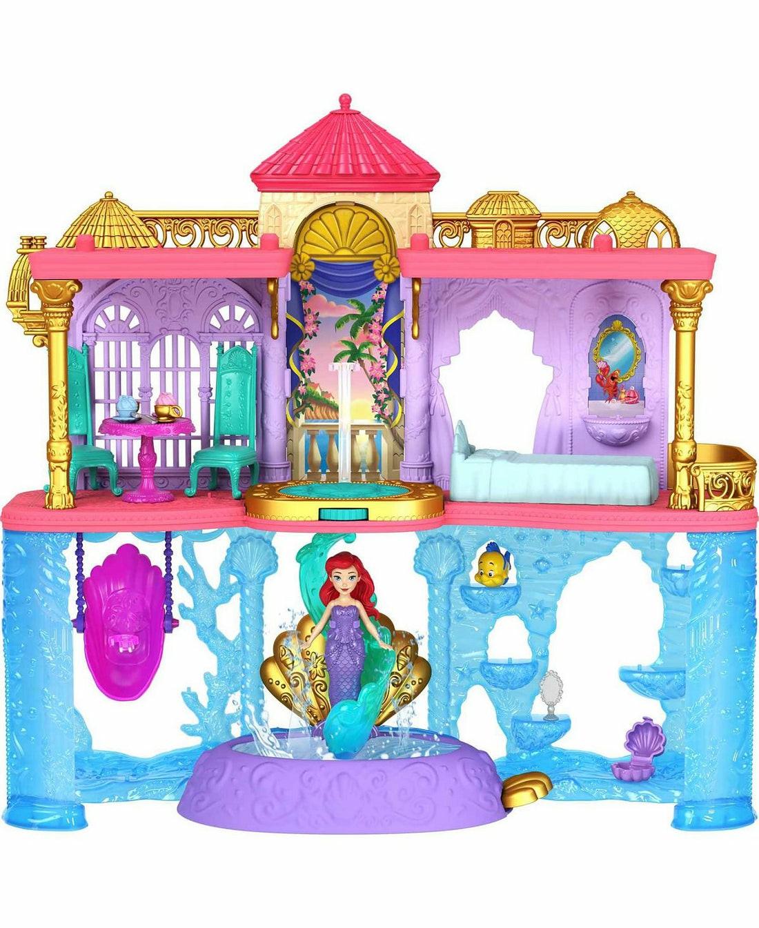 Stuffed Animals & Plush Toys | Disney Princess Ariel’s Land & Sea Castle Playset With Doll And Accessories Baby & Toddler Toys Stuffed Animals & Plush Toys