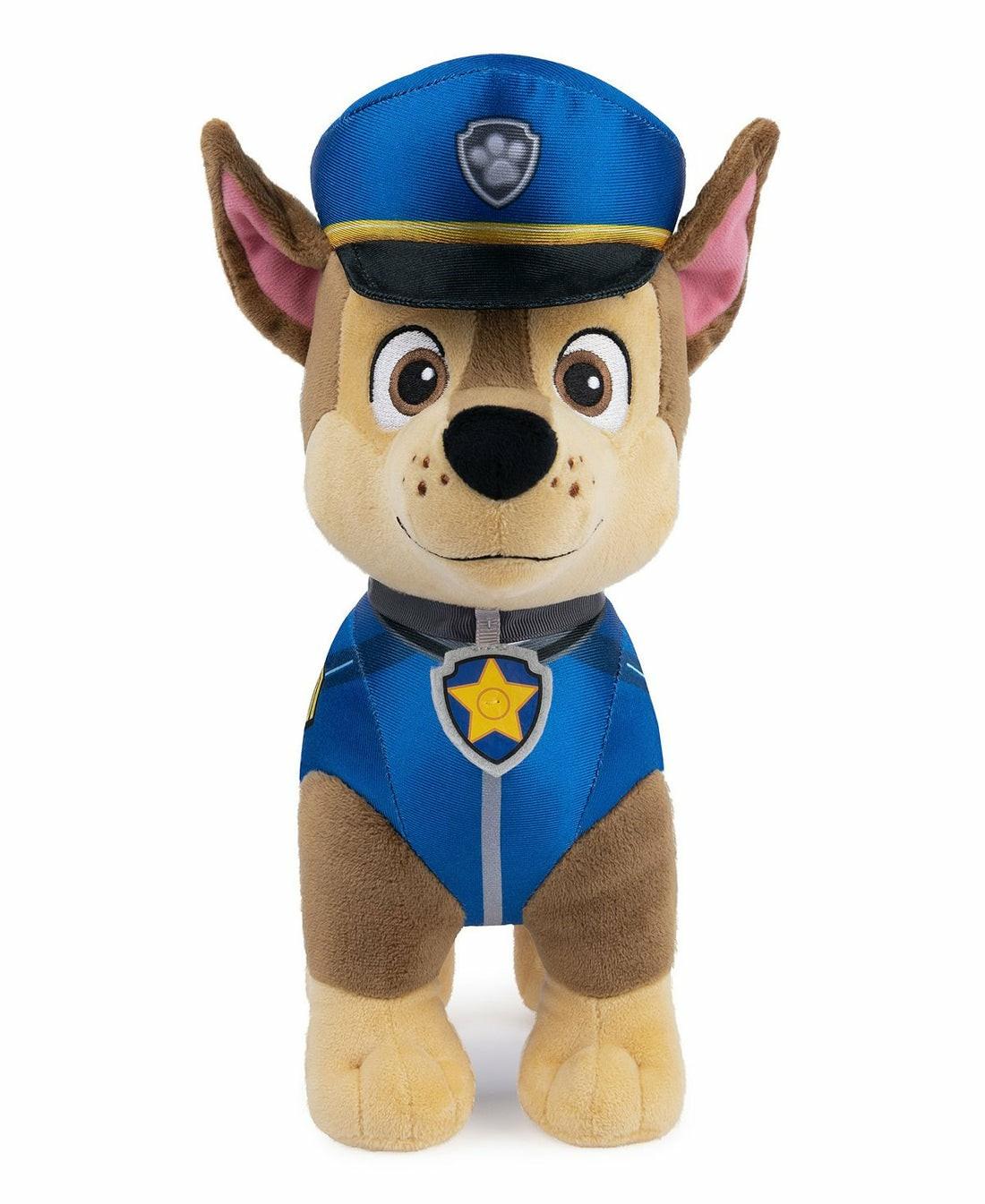 Stuffed Animals & Plush Toys | Paw Patrol 12 Inch Heroic Chase Plush Toy In Police Uniform Baby & Toddler Toys Stuffed Animals & Plush Toys