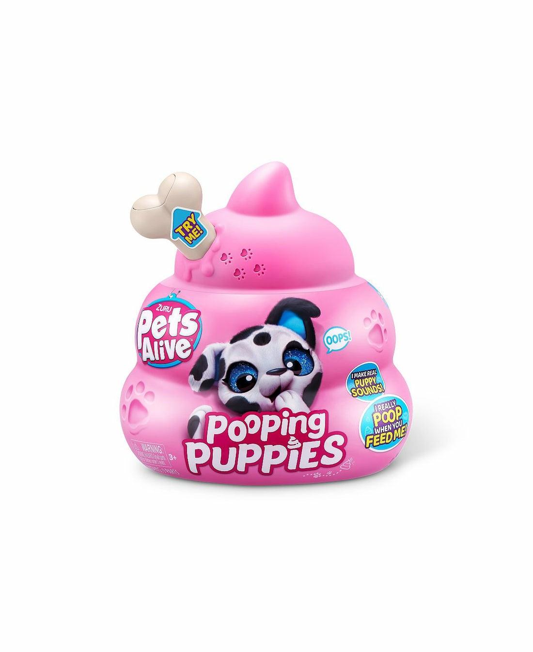 Stuffed Animals & Plush Toys | Zuru Pets Alive Pooping Puppies Series 1 Interactive Plush – Collectible Pug, Dalmatian, Husky Baby & Toddler Toys Stuffed Animals & Plush Toys