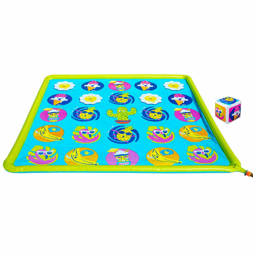 Swimming Pools & Water Toys | Banzai 64 Inch Playmat & Twist ‘N Turn Challenge Sprinkler Game – Outdoor Fun Outdoor Play Swimming Pools & Water Toys