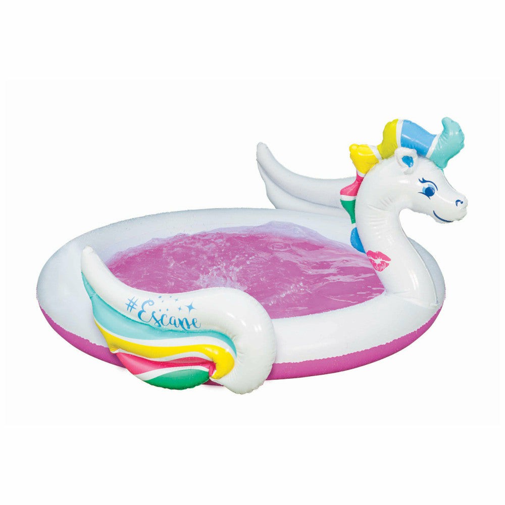 Swimming Pools & Water Toys | Banzai Pegasus Splash Pool – Whimsical Unicorn Inflatable Play Area Outdoor Play Swimming Pools & Water Toys