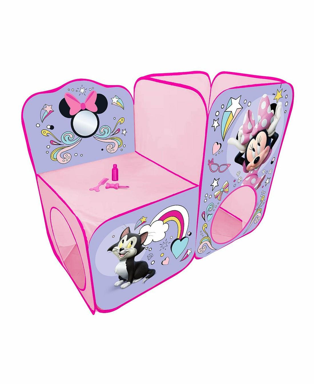 Tents, Tunnels & Playhouses | Minnie Mouse Glam Vanity Play Tent With Accessories Pretend Play & Dress Up Tents, Tunnels & Playhouses