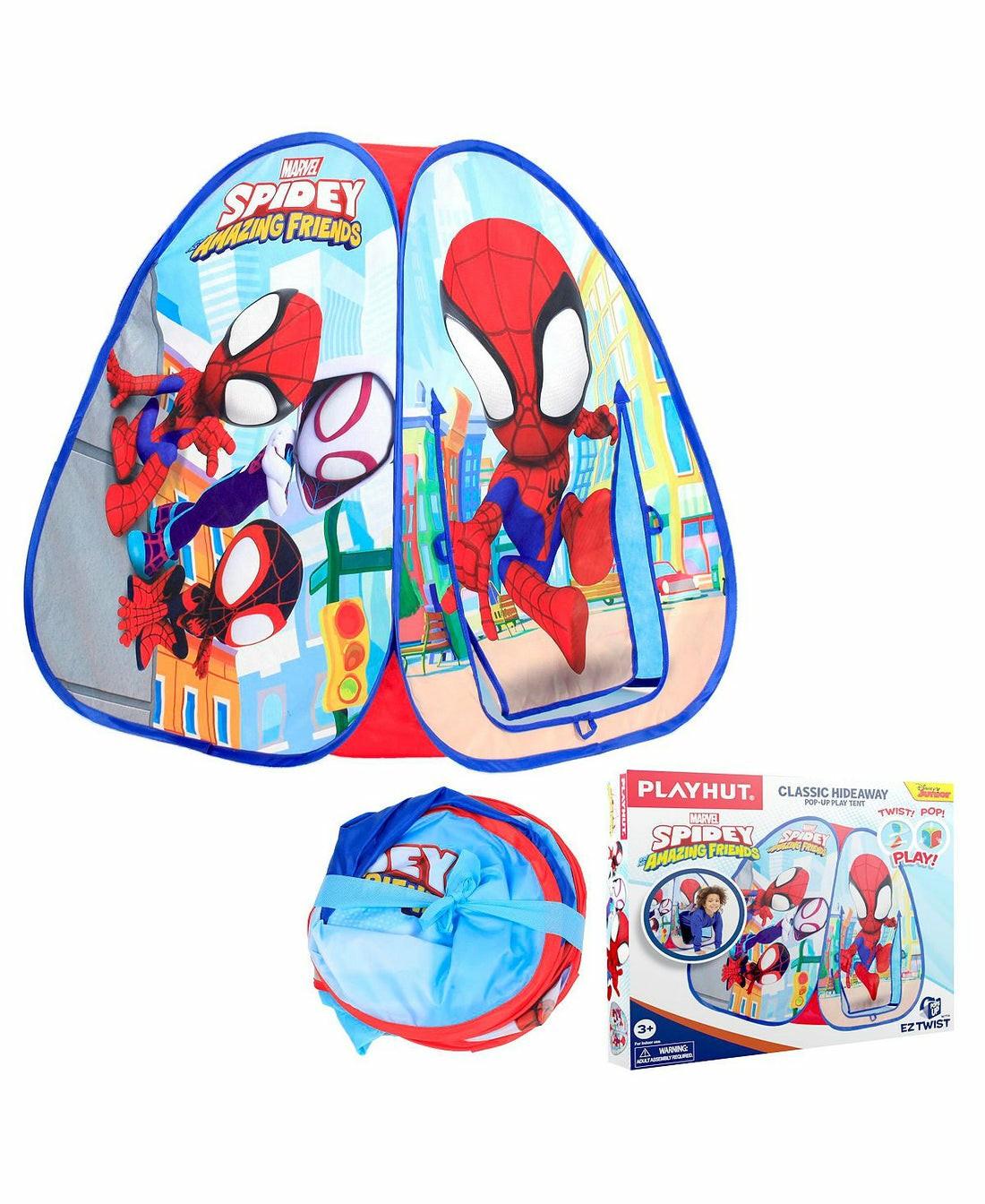 Tents, Tunnels & Playhouses | Playhut Marvel Spidey Amazing Friends Classic Hideaway Pop-Up Play Tent Pretend Play & Dress Up Tents, Tunnels & Playhouses