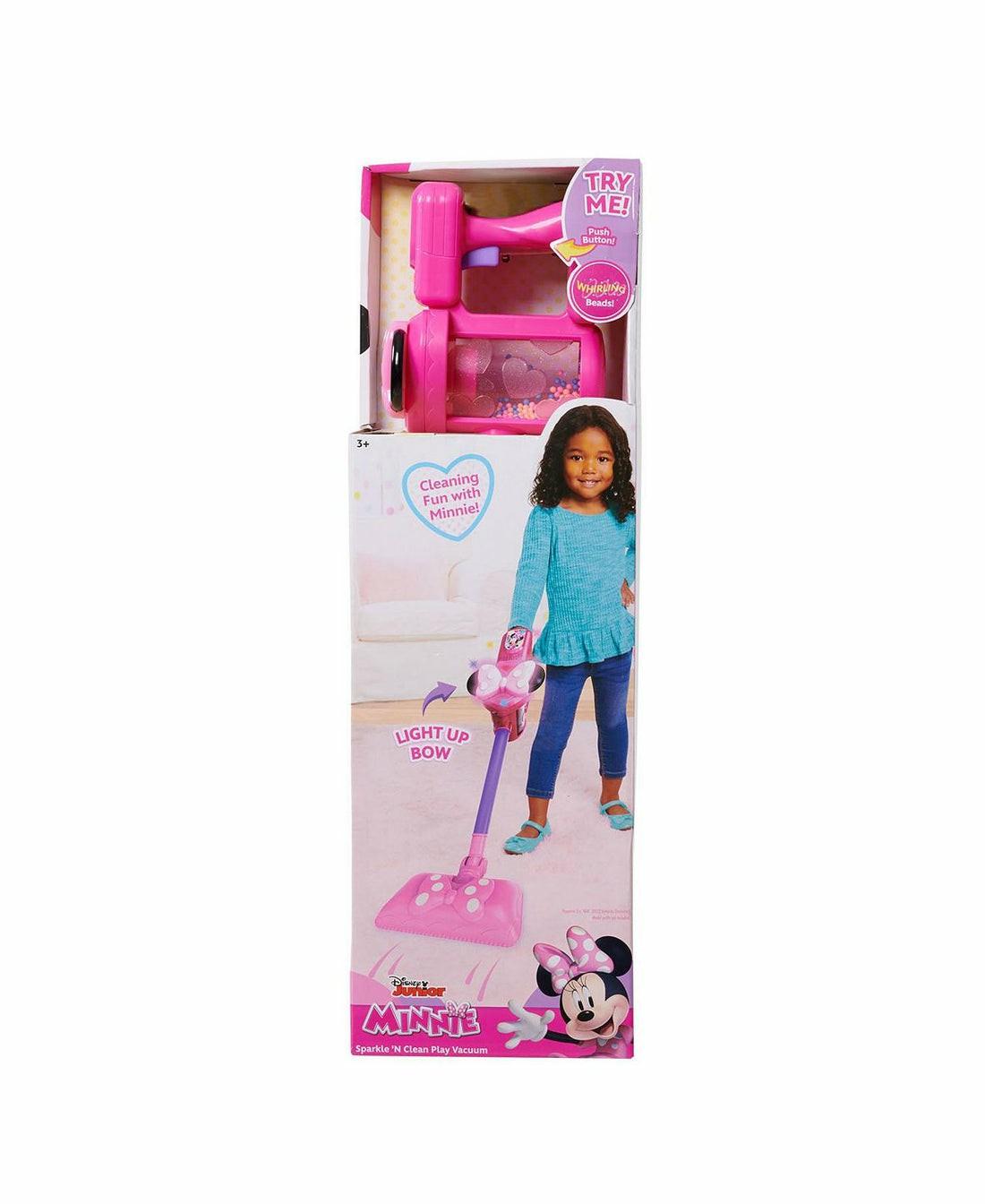 Tools & Workshops | Disney Junior Minnie Mouse Sparkle N’ Clean Play Vacuum – Pink Pretend Play & Dress Up Tools & Workshops