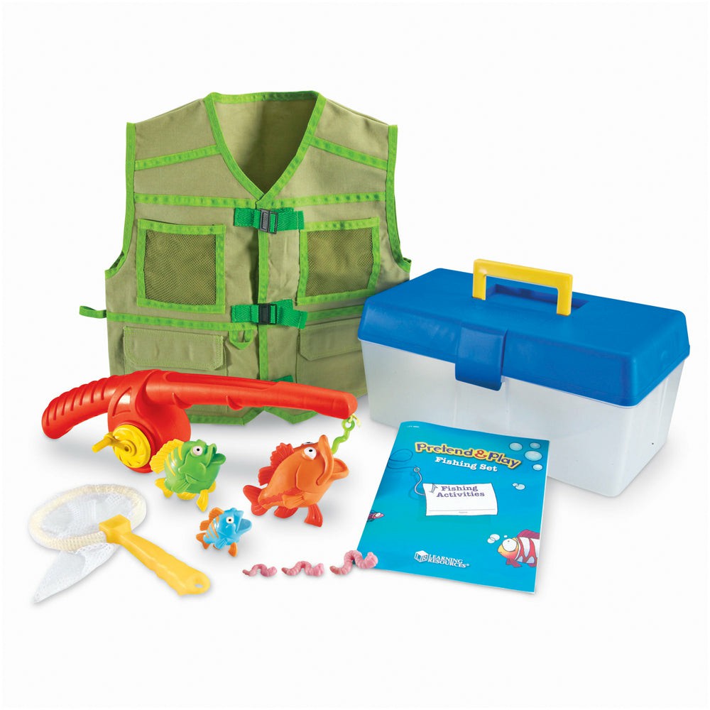 Tools & Workshops | Learning Resources Pretend & Play Fishing Set – Complete Kit Pretend Play & Dress Up Tools & Workshops