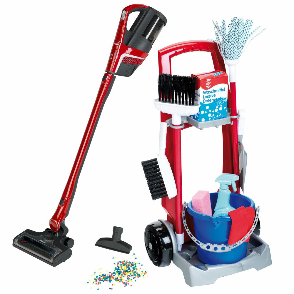 Tools & Workshops | Theo Klein Miele Triflex Vacuum & Cleaning Trolley Playset – Interactive Pretend Play Pretend Play & Dress Up Tools & Workshops