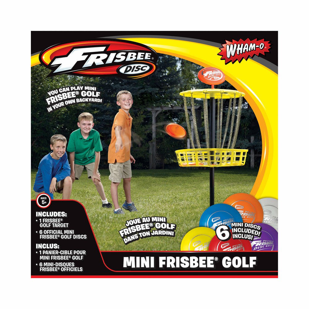 Toy Sports | Wham-O Mini Frisbee Golf Set – Compact Disc Golf Game Outdoor Play Toy Sports