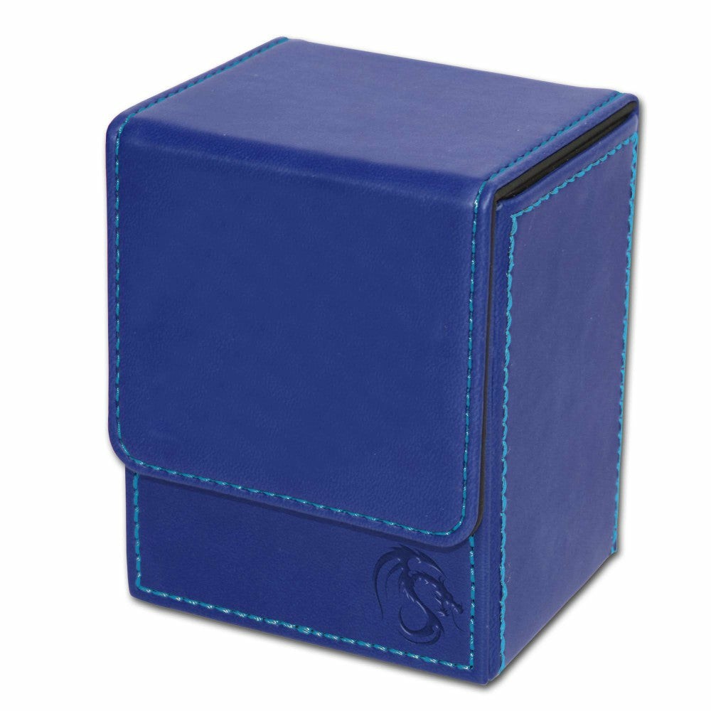 Trading Cards | Bcw Padded Leatherette Deck Case Blue – Archival Safe Card Storage Games & Puzzles Trading Cards