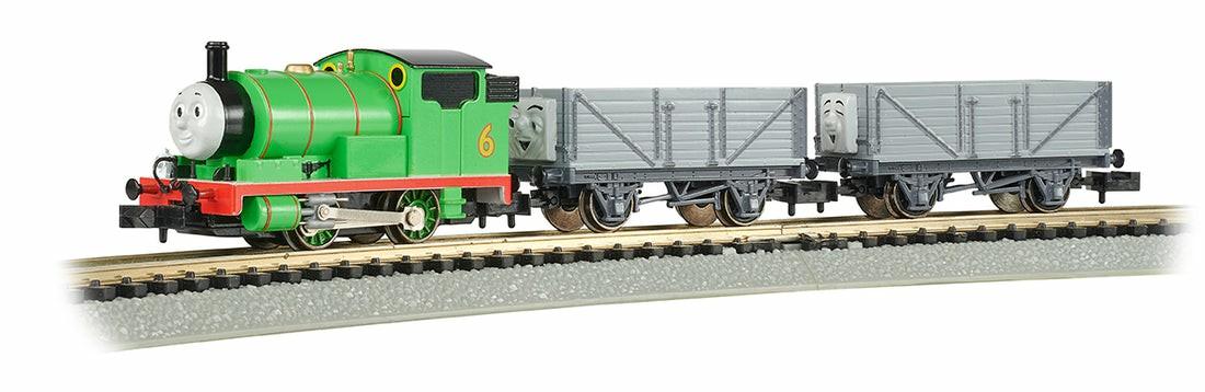 Trains & Train Tables | Bachmann Trains – Percy And The Troublesome Trucks N Scale Electric Train Set Vehicles & Rc Trains & Train Tables