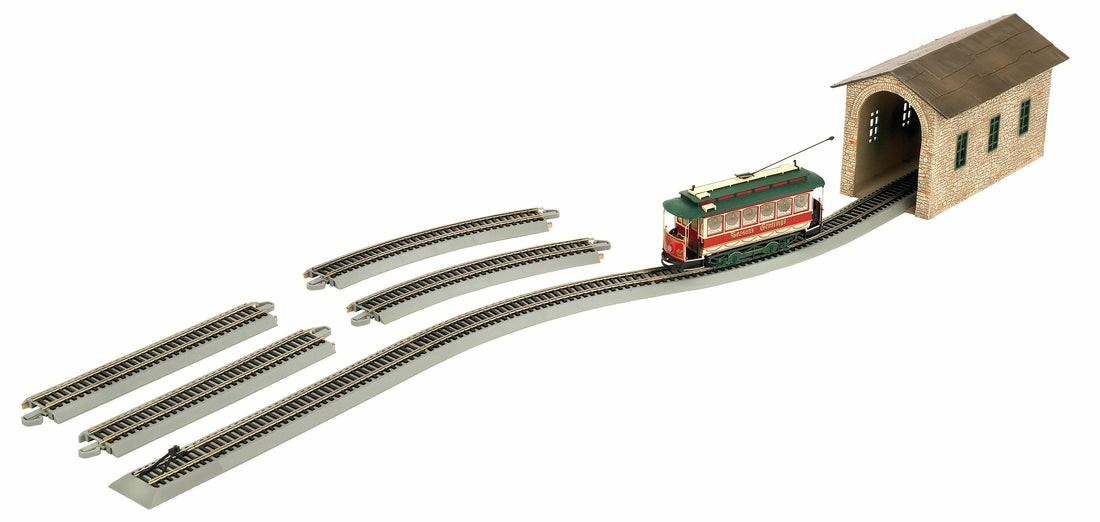 Trains & Train Tables | Bachmann Trains – Village Streetcar Christmas Auto Reversing Set – On30 Scale Trains & Train Tables Trains & Train Tables