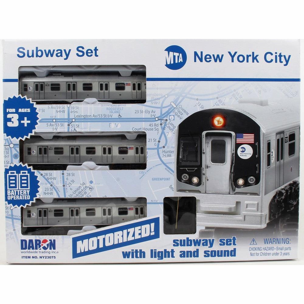 Trains & Train Tables | Daron – New York Mta City Battery Operated Train Set – Authentic Replica Trains & Train Tables Trains & Train Tables