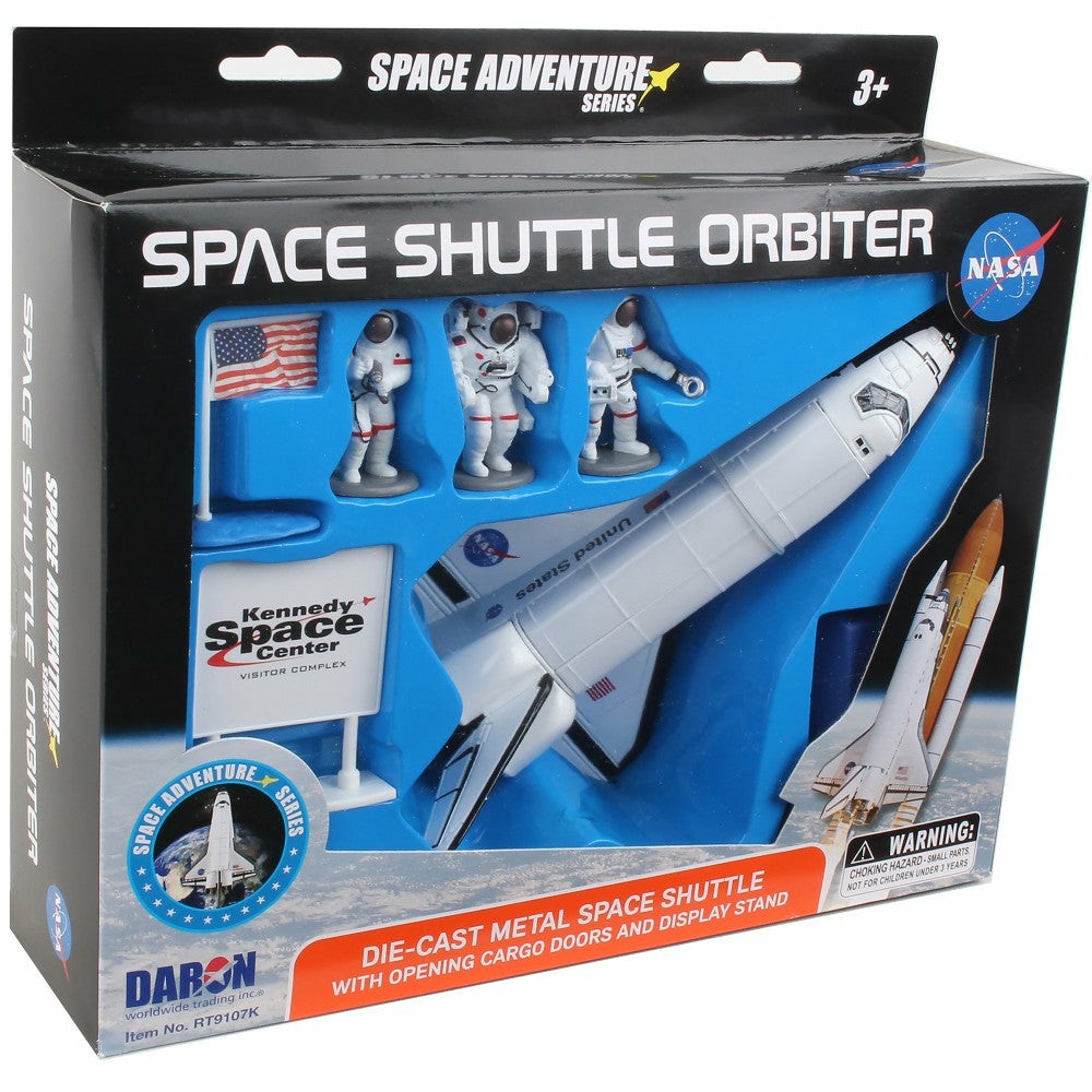 Playsets & Vehicles | Daron Nasa 7-Piece Die-Cast Space Shuttle Playset With Accessories Action Figures & Playsets Playsets & Vehicles