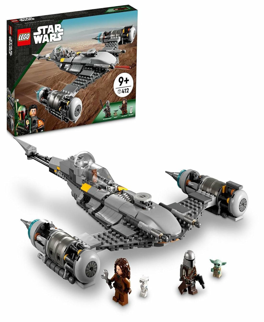 Star Wars | Lego Star Wars The Mandalorian’s N-1 Starfighter Building Kit – 412 Pieces Action Figures & Playsets Star Wars