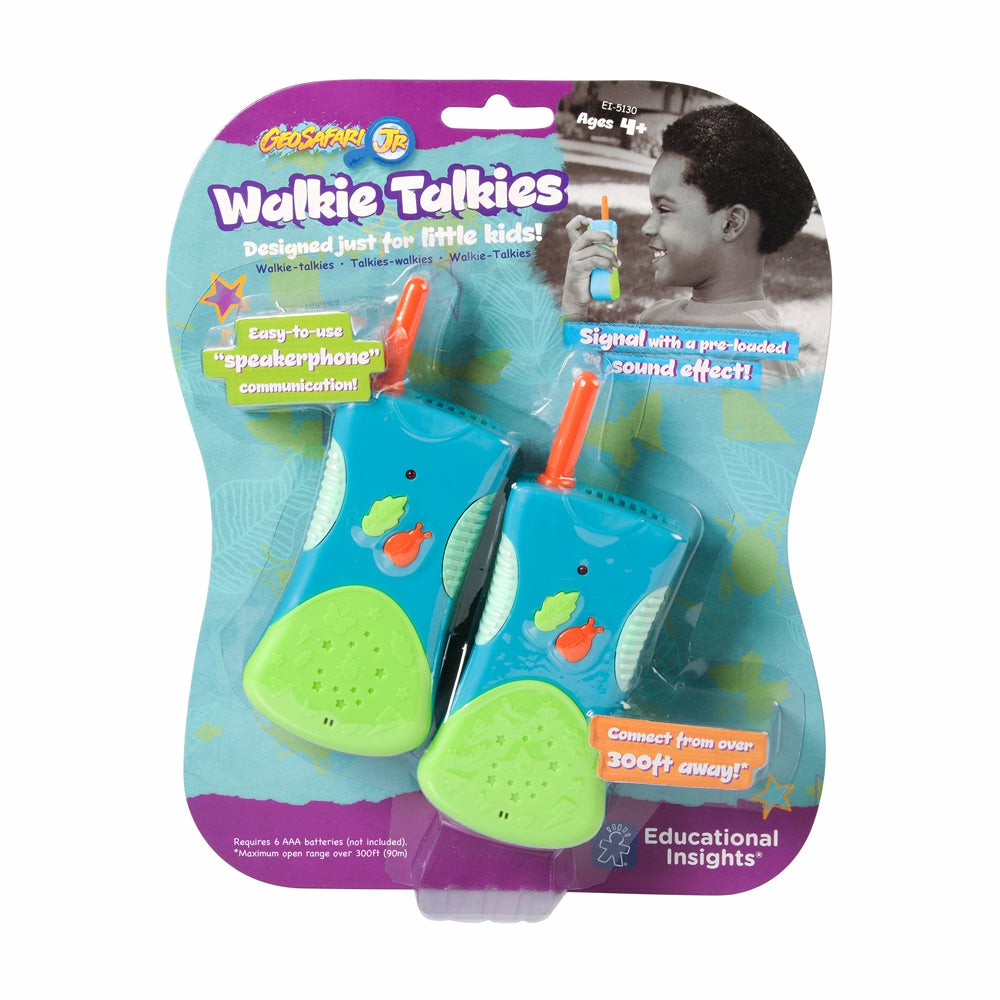 Electronics | Educational Insights Geosafari Jr. Walkie Talkies – Interactive Kids Communication Toy Electronics Electronics