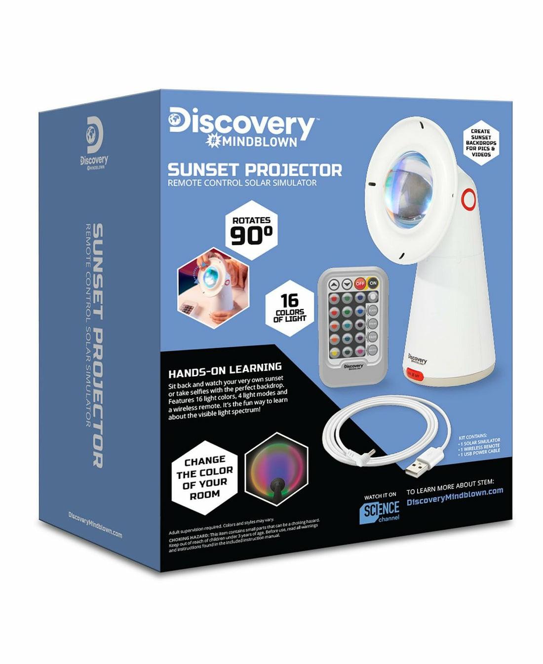 Science & Discovery | Discovery Kids Mindblown Sunset Projector Solar Simulator Kit Learning & Development Science & Discovery