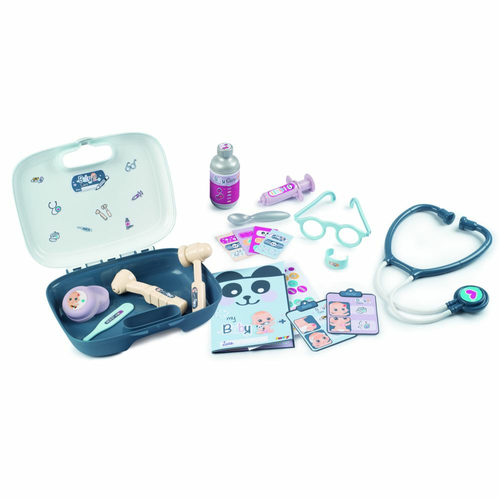 Dress Up | Smoby Pediatrician Baby Care Briefcase Playset Dress Up Dress Up