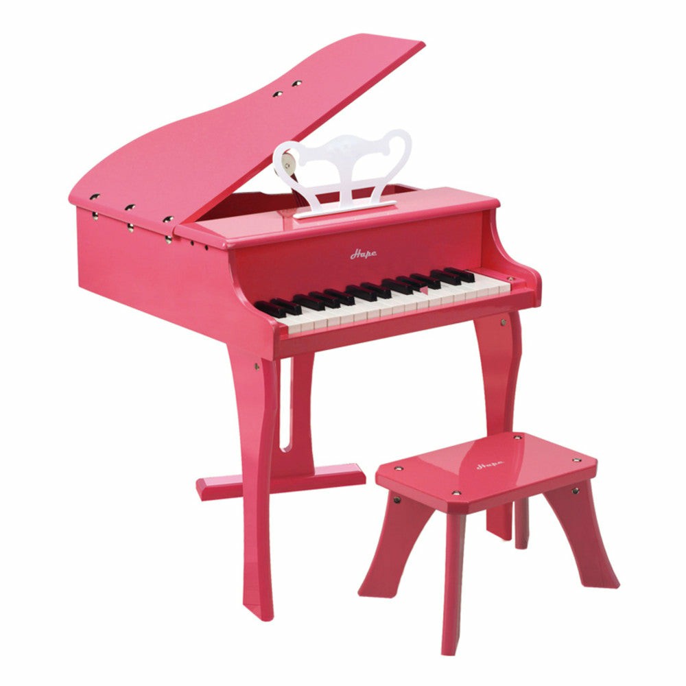 Musical & Sound Toys | Hape Happy Grand Piano In Pink – Toddler Wooden Musical Instrument Baby & Toddler Toys Musical & Sound Toys