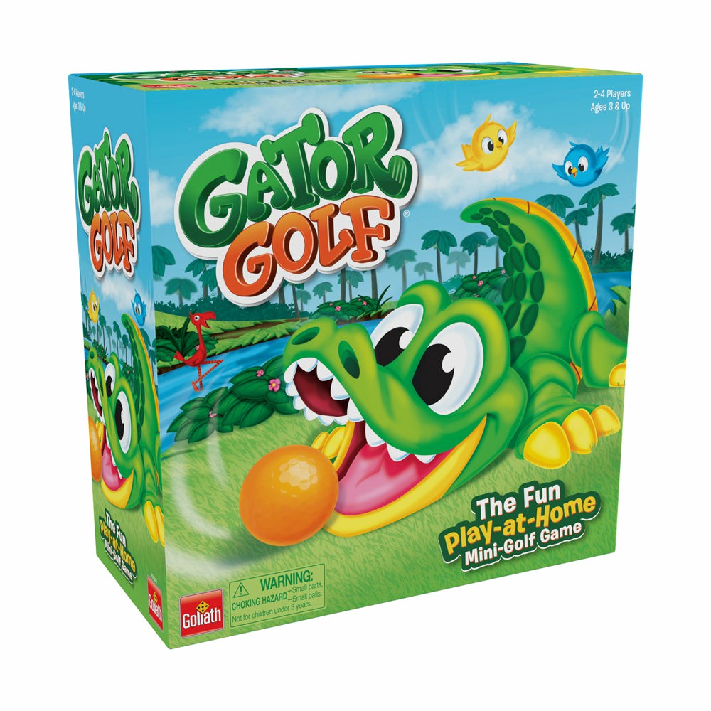 Toy Sports | Goliath Gator Golf Set With Flamingo Club And Score-Keeping Gator Outdoor Play Toy Sports