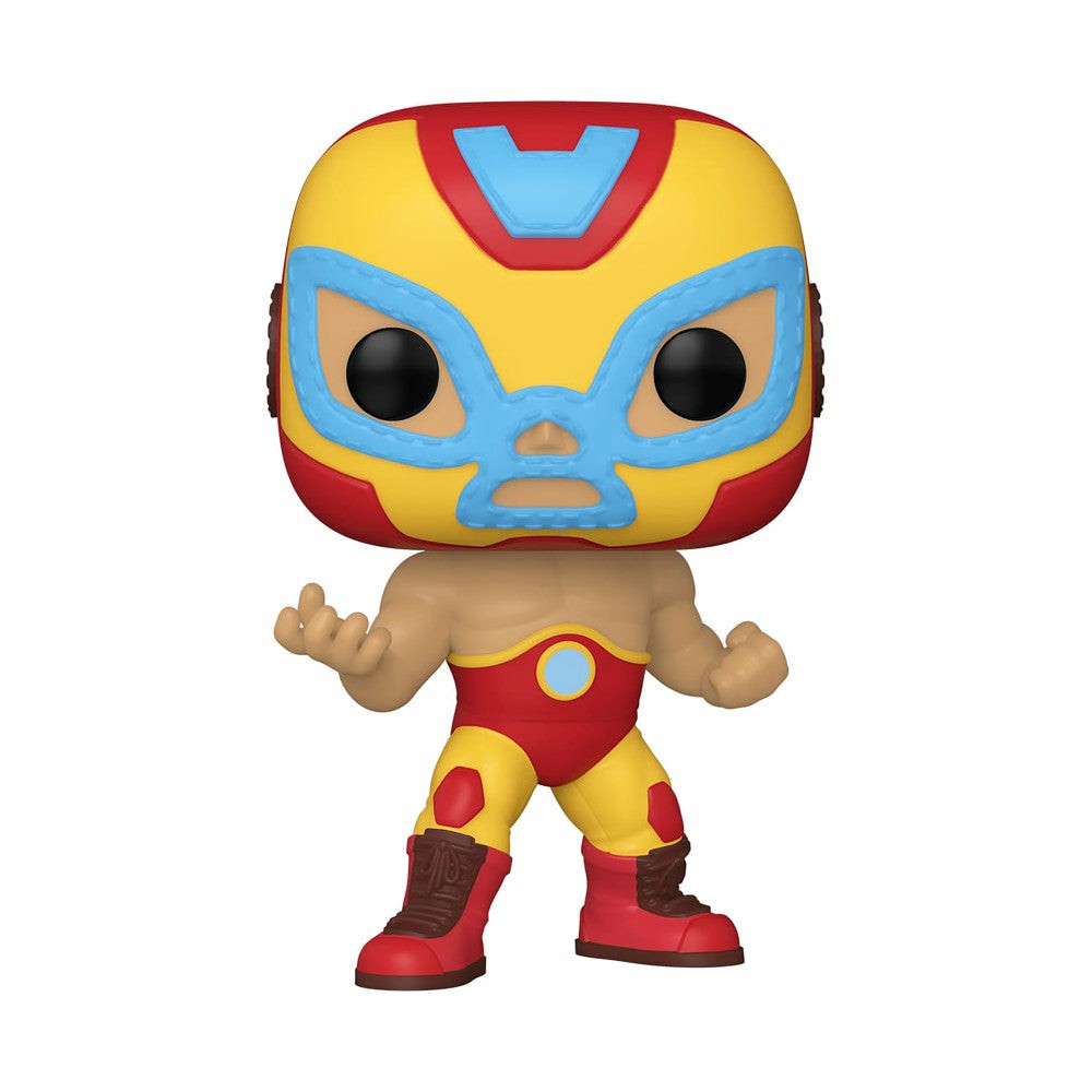 Funko | Funko Pop! Marvel Luchadores 3.75″ Vinyl Figures – Iron Man, Wolverine, Deadpool Set Action Figures & Playsets Funko