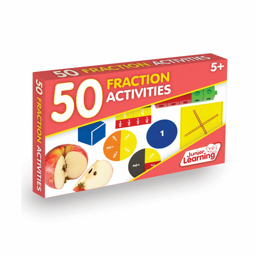 Math Toys | Junior Learning Fraction Explorer Set – 50 Activity Cards For Ages 5-8 Math Toys Math Toys