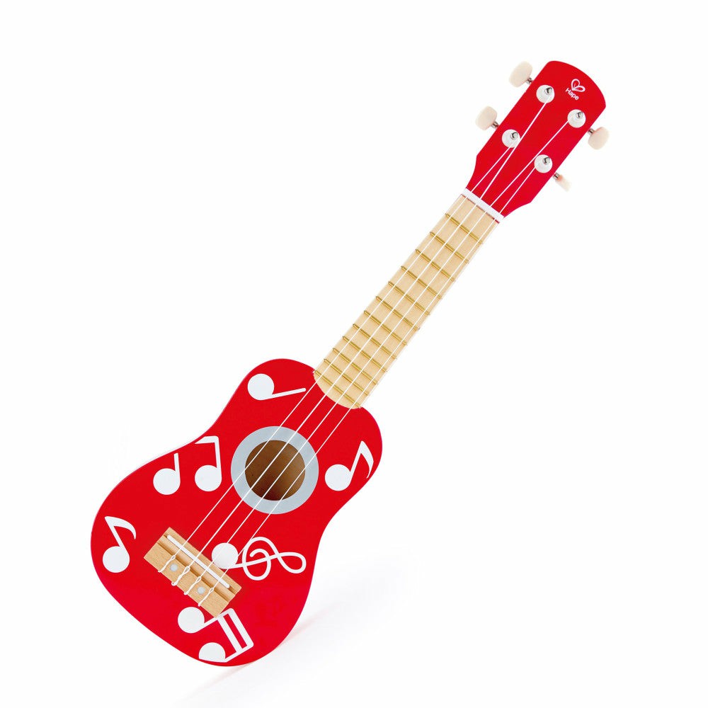 Musical & Sound Toys | Hape Red Wooden Toy Ukulele 21-Inch Musical Instrument Baby & Toddler Toys Musical & Sound Toys