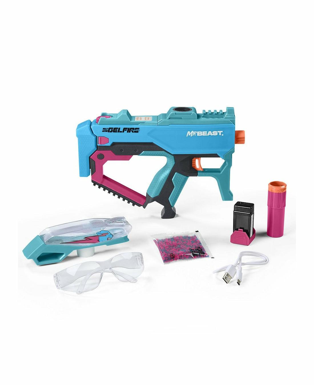 Nerf & Toy Blasters | Nerf Pro Gelfire Mrbeast High-Capacity Blaster With Hydrated Rounds Action Figures & Playsets Nerf & Toy Blasters