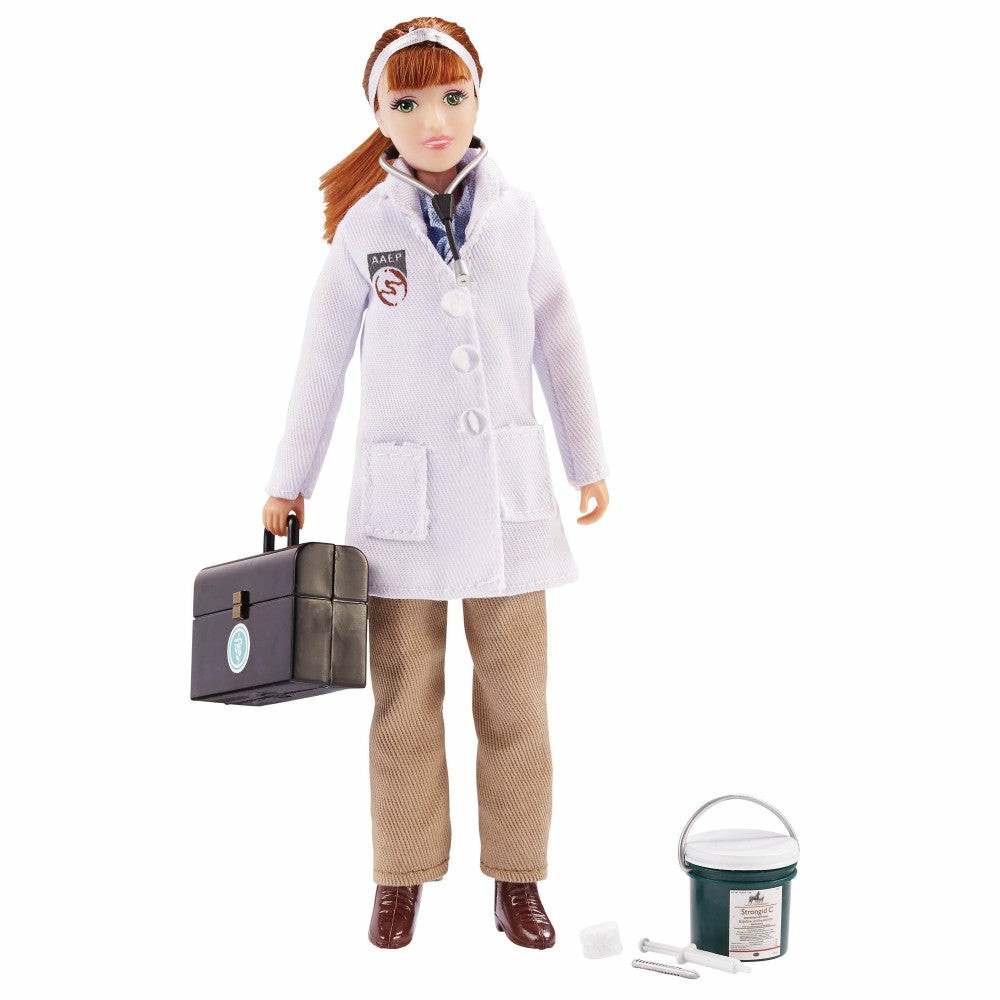 Collectible Figures & Playsets | Breyer Traditional Veterinarian Laura With Vet Kit – 8″ Articulated Figure Collectible Figures & Playsets Collectible Figures & Playsets