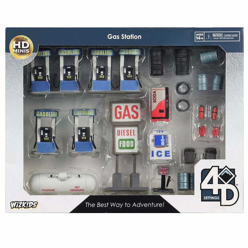 Miniature Figures & Games | Wizkids 4D Setting: Modern Gas Station – Tabletop Rpg Accessory Games & Puzzles Miniature Figures & Games